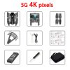 5G 4k pixels