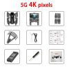 5G 4k pixels